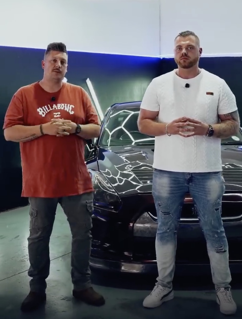 The two owners of APF East Rand in the Jet Park workshop