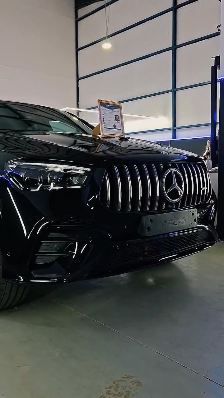 Mercedes-AMG GLE53 finished in self-healing gloss paint protection film